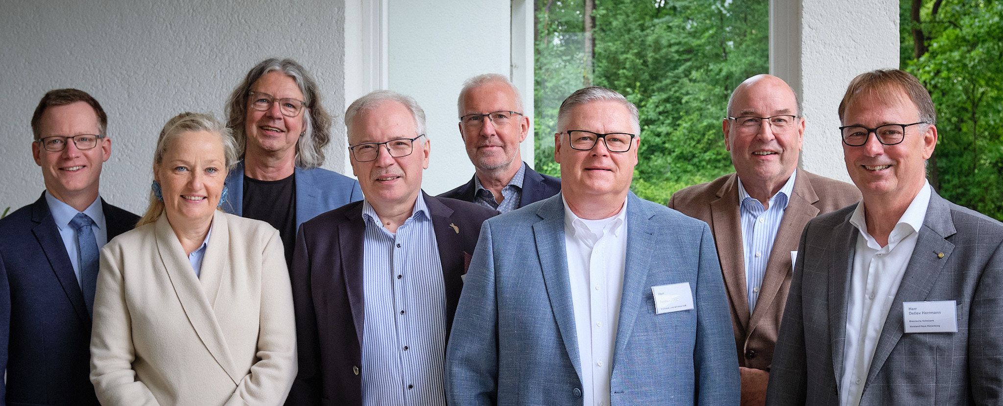 Vorstand des Vereins Hünenburg eV Mai 2025